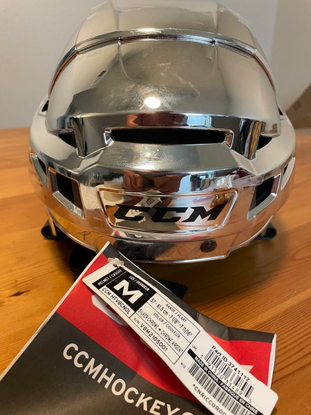 New Pro Stock CCM Chrome V08 Hockey Helmet LA Kings Medium