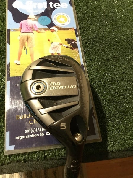 Callaway Ladies Big Bertha OS 25* 5 Hybrid Recoil ES 450 F1 Graphite Shaft
