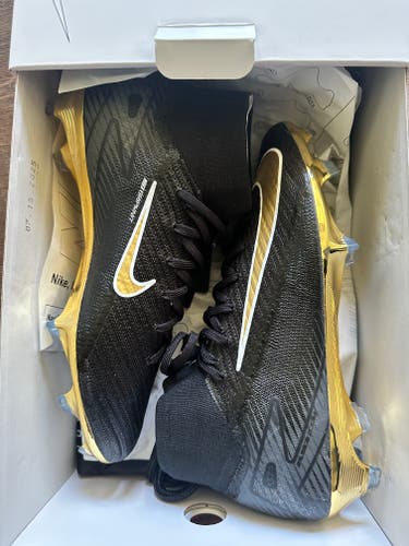 Black Men's Size M 7.0 (W 8.0) Nike Vapor Cleats (New)
