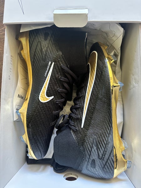 Black Men's Size M 7.0 (W 8.0) Nike Vapor Cleats (New)