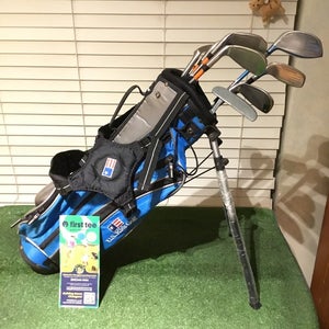 USKG WT-20 Ultralight Set (FW D, Hy, 6, 7i, 8i, PW, SW, Putter) UL48 & Stand Bag