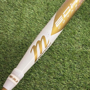 White 2023 Marucci Echo Connect DMND Hybrid Bat (-11) Hybrid 19 oz 29" (Used)