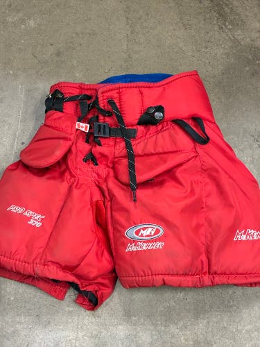 Red Junior Small Mckenney pro spec 370 Hockey Pants (Used)