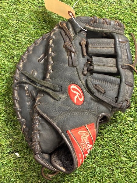 Black Rawlings Premium Series LH First Base Baseball Glove 12.5" (Used)