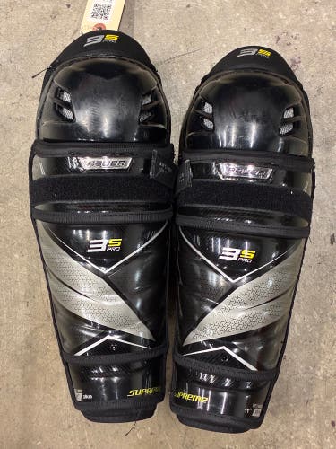 Junior Bauer 3S Pro Shin Pads 11" (Used)