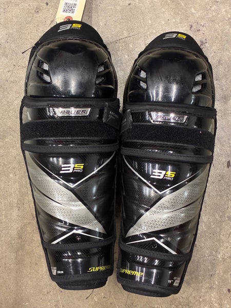 Junior Bauer 3S Pro Shin Pads 11" (Used)