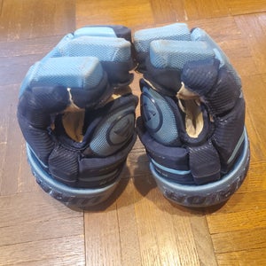 Warrior Pro Series II Gloves Jnr 11" (Carolina/Navy Blue)