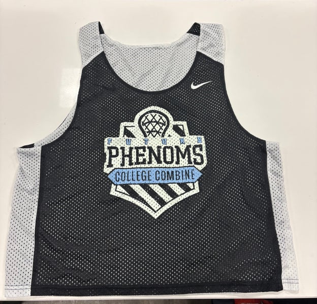 FUTURE PHENOMS COLLEGE COMBINE Black Large Men's Nike Reversible Jersey
