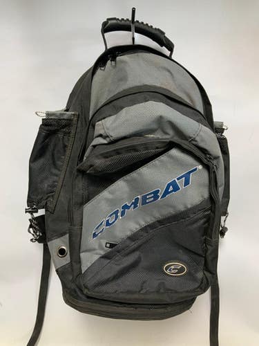 Used Combat DOUBLE BAT BB/SB Player Backpack Black 11823-S000033672