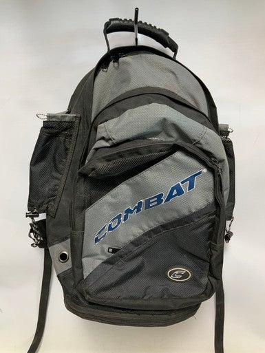 Used Combat DOUBLE BAT BB/SB Player Backpack Black 11823-S000033672