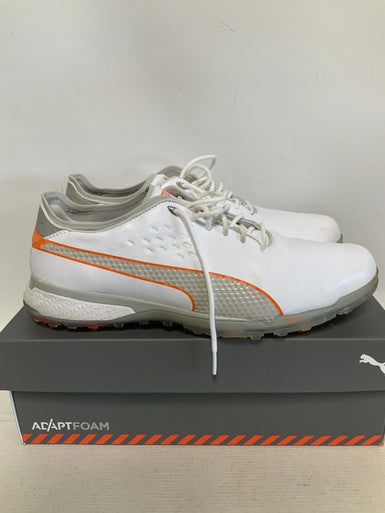 Used Puma PROADAPT Mens Golf Shoes White Senior 14 11823-S000033655