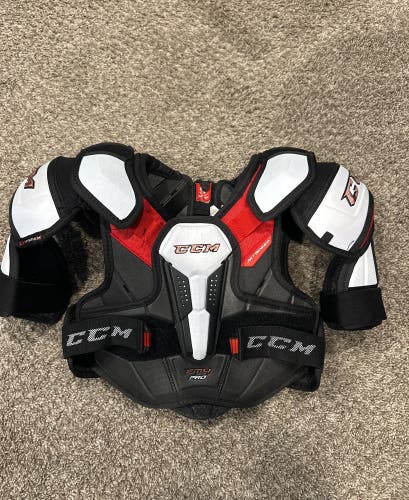 Medium Junior CCM JetSpeed FT4 Pro Shoulder Pads (Used)