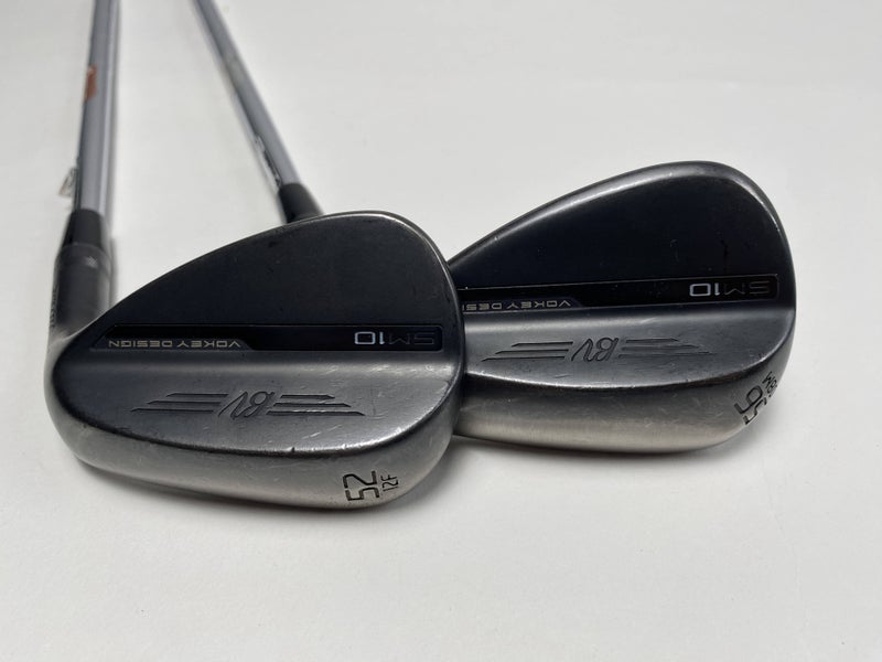 Titleist Vokey SM10 Jet Black Wedge Set 52*12 | 56*8 Modus 3 Tour 125g XStiff RH