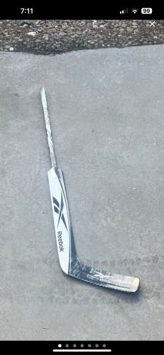 Senior CCM and Reebok Regular Goalie Stick 25" Paddle (Used)