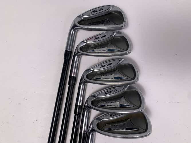 Mizuno MX 19 Iron Set 6-SW Alpha Tour Lite Senior Graphite LH-Missing 9 Iron&PW