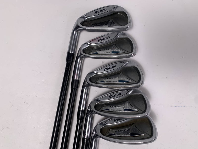 Mizuno MX 19 Iron Set 6-SW Alpha Tour Lite Senior Graphite LH-Missing 9 Iron&PW