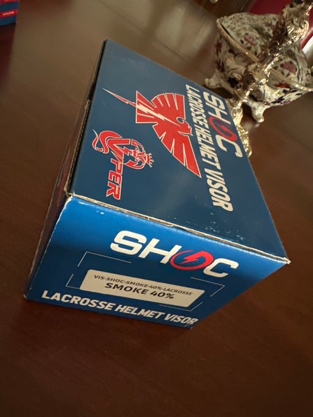 (New) SHOC lacrosse helmet visor
