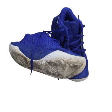 Used Under Armour Basketball Shoes Y Navy Blue Junior 03.5 11760-S000080817
