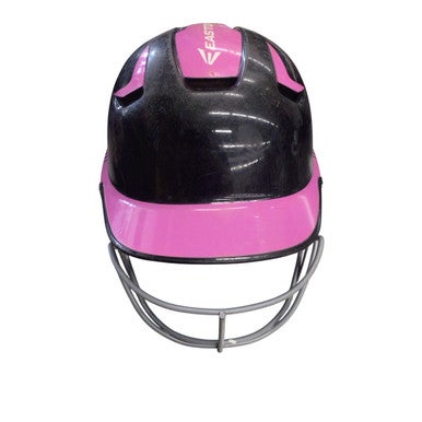 Used Easton HELMET WITH MASK Batting Helmet w/Mask Black One Size 11760-S000080811