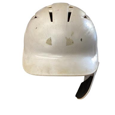 Used Under Armour BASEBALL HELMET Batting Helmet No Mask White MD 11760-S000080794