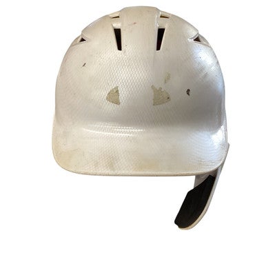 Used Under Armour BASEBALL HELMET Batting Helmet No Mask White MD 11760-S000080794