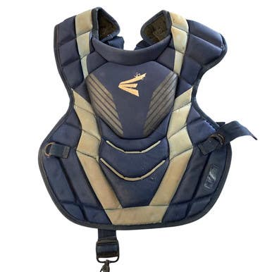 Used Easton CHEST PROTECTOR Catchers Chest Protector Navy Blue Adult 11760-S000080763