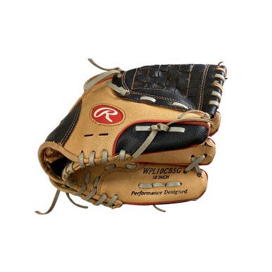 Used Rawlings PLAYERS SERIES BB/SB Glove RH Throw Brown 10" 11760-S000080766