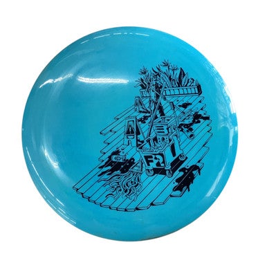 Used Innova F2 DEADALUS Disc Golf Driver Royal Blue 11760-S000080760