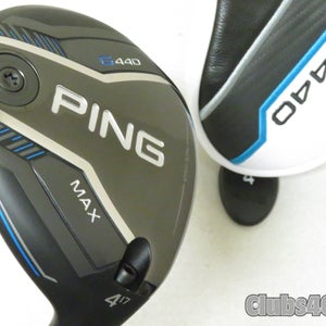 PING G440 Fairway 17° 4 Wood TOUR 2.0 Black 75 X-Flex +Cover .. MINT