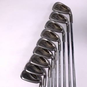 Ping i3 Oversize Iron Set 4-PW+SW+LW Brown Dot Rifle FCM 5.0 Lite Steel Mens RH