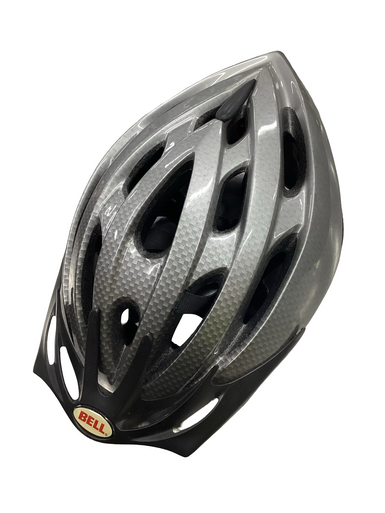 Used Bell ADJUSTABLE HELMET Bike Helmet Grey MD 11613-S000166308