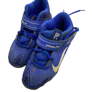 Used Nike TROUT BB/SB Cleats Royal Blue Youth 13.0 11613-S000166296