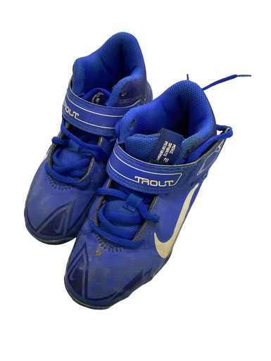 Used Nike TROUT BB/SB Cleats Royal Blue Youth 13.0 11613-S000166296
