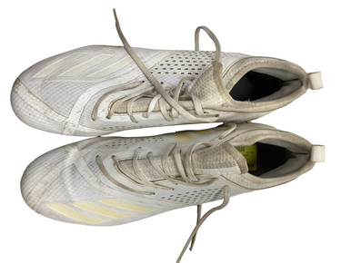Used Adidas Adult FB Cleats White Senior 11.5 11613-S000166262