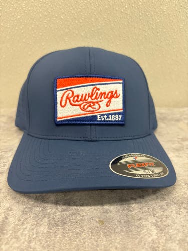 Blue Rawlings Logo Patch Hat S/M (New)