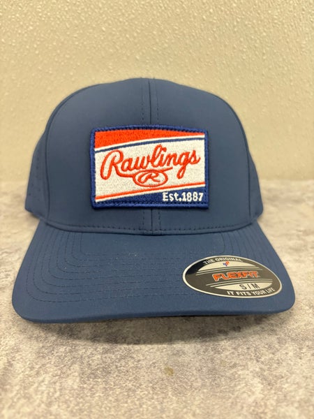 Blue Rawlings Logo Patch Hat S/M (New)
