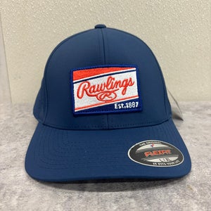 Blue Rawlings Logo Patch Hat L/XL (New)