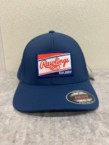Blue Rawlings Logo Patch Hat L/XL (New)