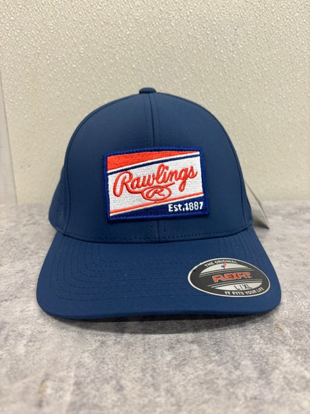 Blue Rawlings Logo Patch Hat L/XL (New)