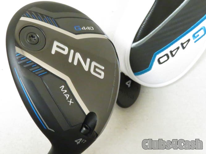 PING G440 Fairway 17° 4 Wood TOUR 2.0 Chrome 65 Regular Flex +Cover .. MINT