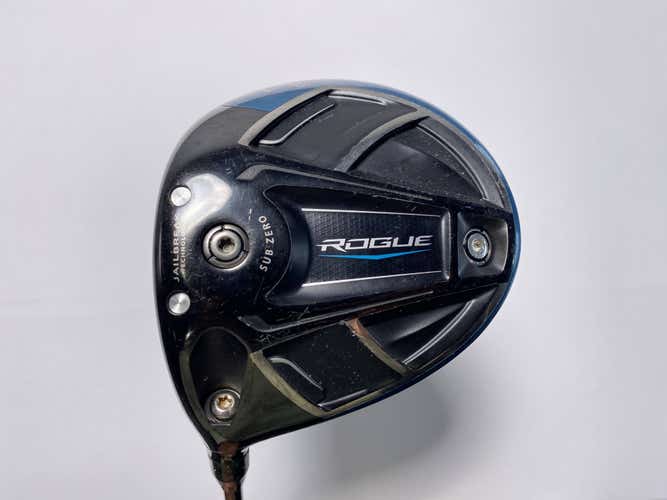 Callaway Rogue Sub Zero Driver 9* Aldila Synergy 60g Stiff Graphite Mens LH