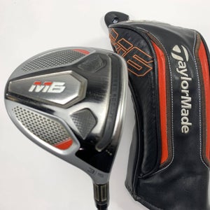 TaylorMade M6 3 Fairway Wood 15* Fujikura Atmos Stiff Graphite Mens RH HC