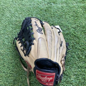 Brown Rawlings Gold Glove Elite LH Infield Baseball Glove 11.5" (Used)