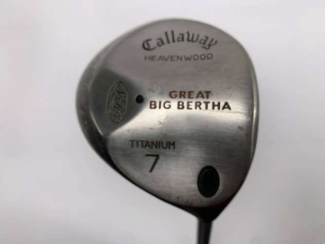 Callaway Original Great Big Bertha 7 Fairway Wood 21* BB UL Regular Mens RH