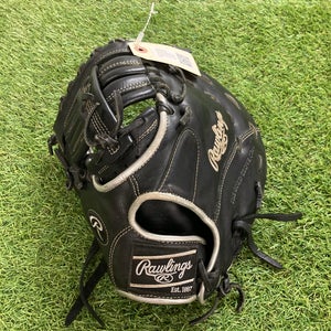 Black Rawlings Encore LH First Base Baseball Glove 12" (Used)