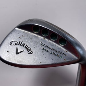 Callaway Mack Daddy PM Grind Lob Wedge LW 64* 10 Dynamic Gold Wedge Mens RH