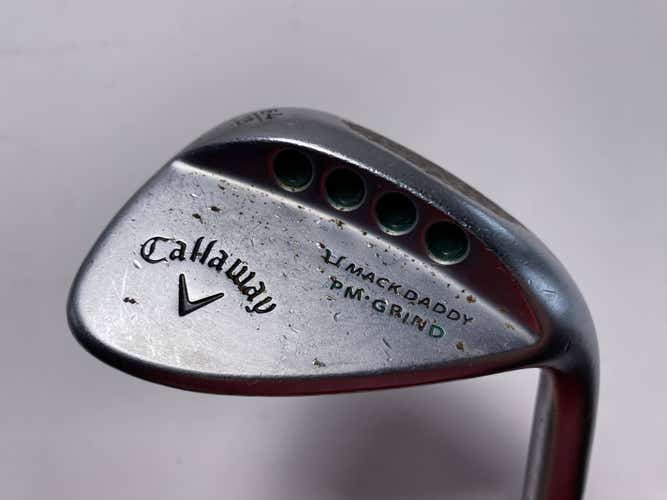 Callaway Mack Daddy PM Grind Lob Wedge LW 64* 10 Dynamic Gold Wedge Mens RH
