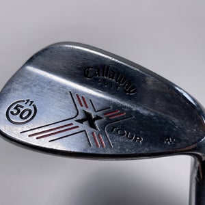 Callaway X Tour Gap Wedge GW 50* 11 Bounce X tour Wedge Steel Mens RH
