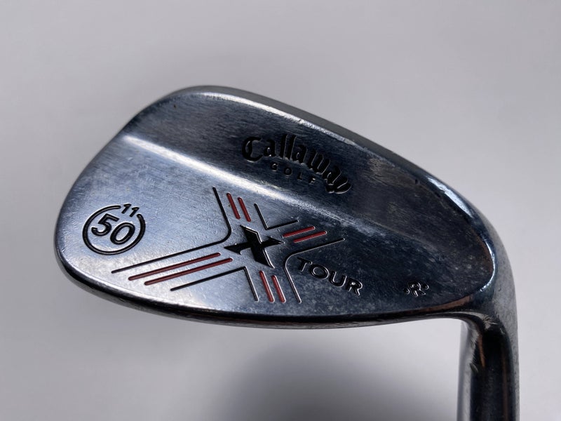 Callaway X Tour Gap Wedge GW 50* 11 Bounce X tour Wedge Steel Mens RH