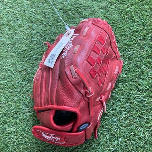 Red Rawlings Highlight Series RH Baseball Glove 10.5" (Used)